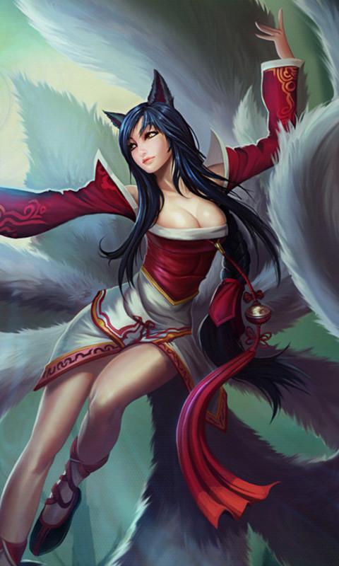 撸啊撸英雄联盟lol阿狸桌面壁纸
