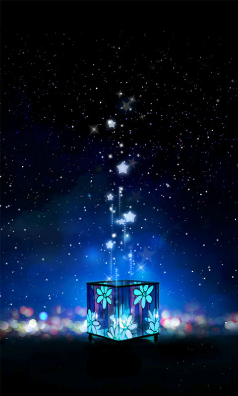 移动应用 夜空中最亮的星 动态壁纸