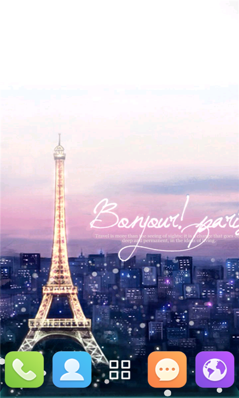 壁纸主题 浪漫巴黎-动态壁纸下载,—爱皮皮 软件