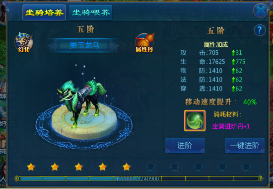 霸气坐骑外形傲世狂仙坐骑进阶攻略